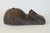 Antique wooden belly or fertility mask, likely crafted by the Makonde people of Tanzania and Mozambique. Depicts a...