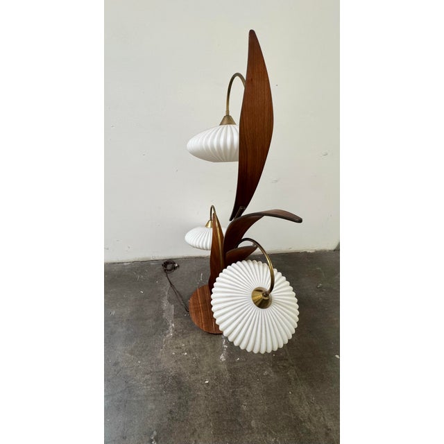 Mid Century Modern Reflecting Iconic Aesthetics Floor Lamp For Sale - Image 12 of 12