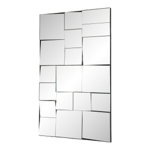 Neal Small Mirrored Art Sculpture - Wall Mounted