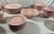 1950s Statement 1958 Mid-Century Modern Taylor, Smith & Taylor "Dwarf Pine" Versatile Pink China Dinnerware Set - 73 Pieces For Sale - Image 5 of 12