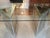Glamorous Hollywood Regency Mirror and Glass Dining Table For Sale - Image 4 of 7