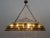Rustic Pendant in Wrought Iron and Glass, 1960s For Sale - Image 9 of 13