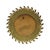 Vintage Sunburst Mirror in Gold Resin, 1960s For Sale - Image 6 of 14