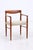 2000 - 2009 Vintage Teak Armchairs by Henry W. Klein for Bramin, Set of 2 For Sale - Image 5 of 16