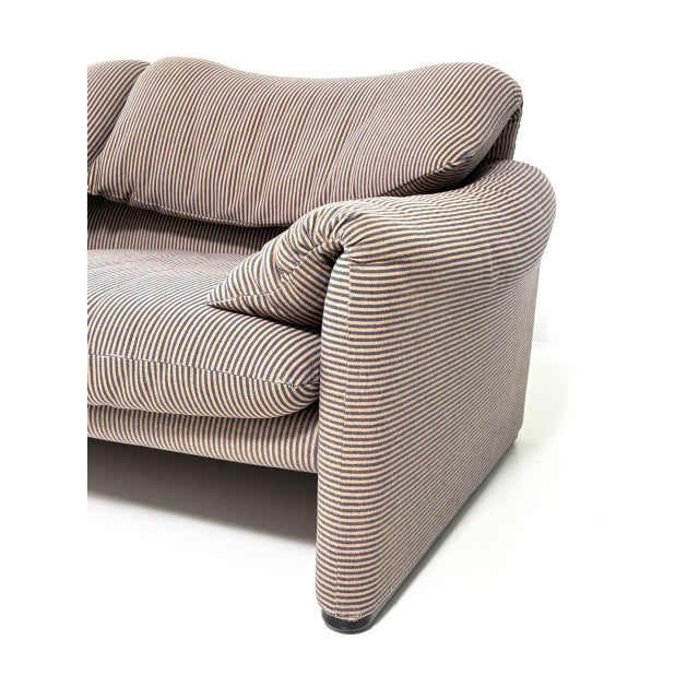 Maralunga 2-Seater Sofa by Vico Magistretti for Cassina, Italy, 1973 For Sale - Image 9 of 18