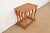 Late 20th Century Baker Furniture Modern Art Deco Sculptural Burl Wood End Table or Nightstand For Sale - Image 5 of 11