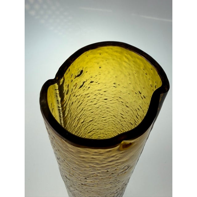 Striking vintage art glass vase designed by Tamara Aladin for Riihimäen Lasi, one of Finland’s best-known historic glass...