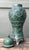 Vintage Moroccan Glazed Ceramic Lidded Urn For Sale - Image 4 of 12