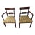 Late 19th Century Pair of Regency Arm Chairs For Sale