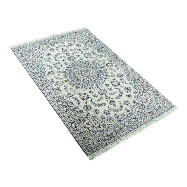 Middle Eastern Hand-Knotted Rug For Sale