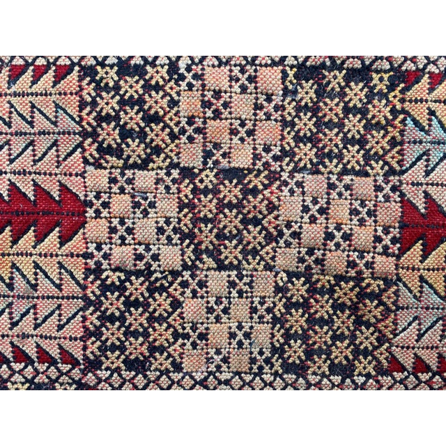 Textile Vintage Moroccan Tribal Runner For Sale - Image 7 of 14