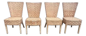 1970s Donghia Style Dining Chairs- Set of 4