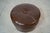 Textile 1970’s Mid-Century Modern Brown Pouf Ottoman For Sale - Image 7 of 9
