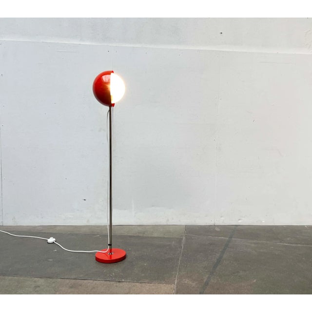 Mid-Century Modern Space Age Eclipse Floor Lamp, Germany, 1960s For Sale - Image 5 of 18