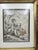 Antique 18th-century French engraving after François Boucher (1703–1770), presented in an ornate black and gilt frame. The...