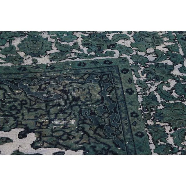 1950s Vintage Persian Area Rug For Sale - Image 10 of 13