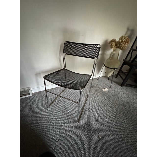Arrben Vintage 1970s Minimalist Arrben Italy Dining Chair For Sale - Image 4 of 8
