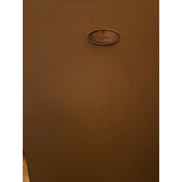 Wood "Uttermost Laurentia" 2 Door Cabinet For Sale - Image 7 of 18