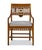 A finely crafted waxed mahogany dining chair that blends neoclassical detailing with everyday refinement. The hand-carved...