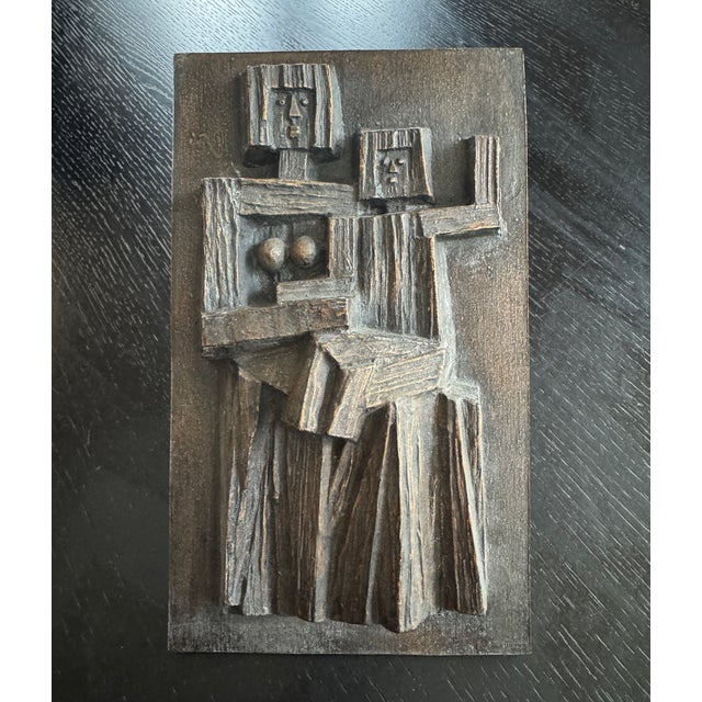 Percz János, Cubist Sculpture in Bronze For Sale - Image 4 of 8