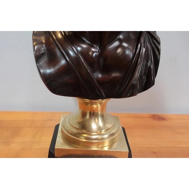 Bust of Pericles, 1920s, Bronze For Sale - Image 11 of 13