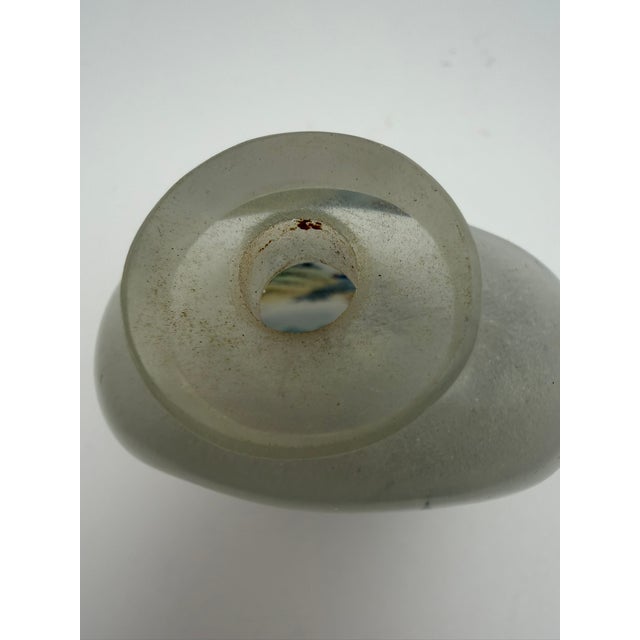 Exquisite Inside Painted Snuff Bottle Dated 1966 For Sale - Image 15 of 16