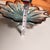 Stunning vintage Murano-style Italian art glass centerpiece bowl, dating to the Mid-Century Modern era. This substantial...