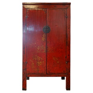 Antique Large Asian Cabinet For Sale