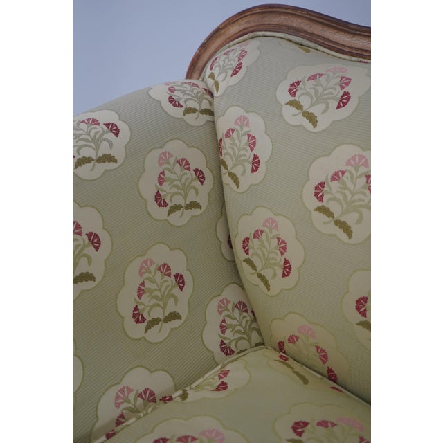 Gold Southwood French Louis XV Style Upholstered Loveseat For Sale - Image 8 of 18