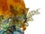 Crystal Glass Wild Horses Galloping Orange Sun Moon Back Sculpture Figure For Sale - Image 12 of 14
