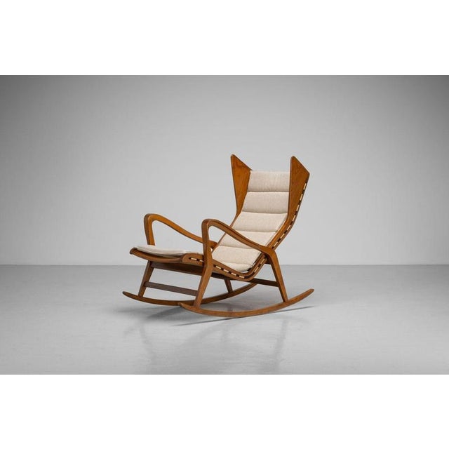 1950s Rocking Chair Technical Studio from Ufficio Tecnico Cassina, Italy, 1955 For Sale - Image 5 of 18