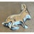 Mid-Century Modern Vintage Mexican Sterling Silver Bunny Rabbit Brooch For Sale - Image 3 of 12