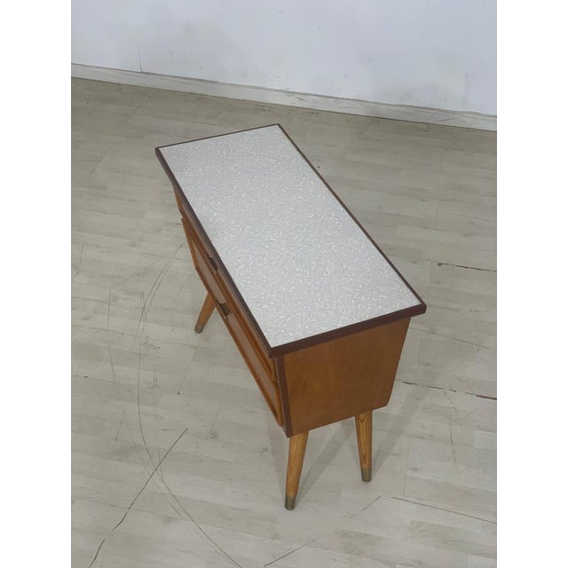 Brown Vintage Dresser in Wood For Sale - Image 8 of 12