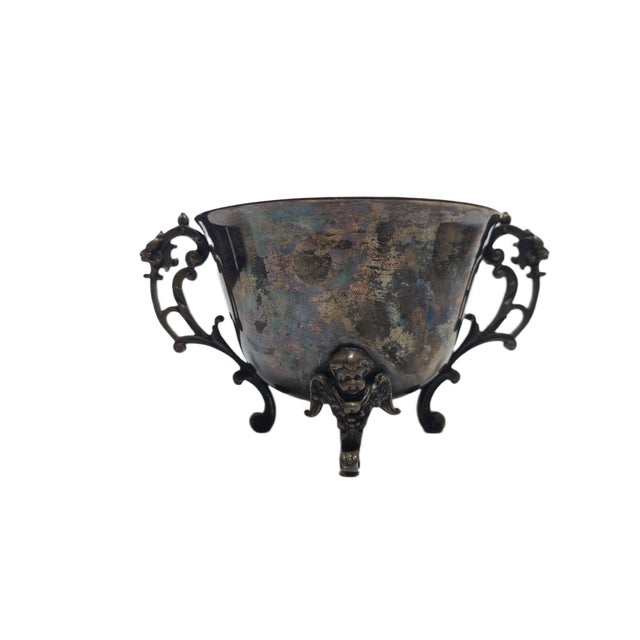 Silver Art Deco Sugar Bowl from Hefra, Poland, 1970s For Sale - Image 8 of 8