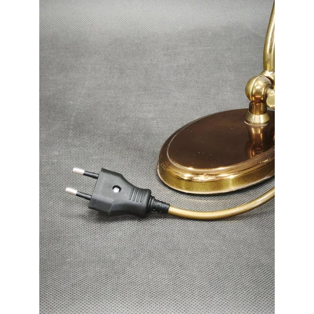 Adjustable Brass Desk Lamp, Germany, 1960s For Sale - Image 9 of 13