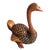 Vintage Rattan Goose Basket Box Attributed to Shanghai Handicrafts For Sale - Image 4 of 6