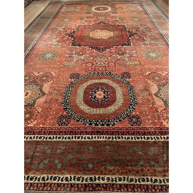 Meet Pasargad’s Mamluk Collection. This rug’s handmade, hand-knotted construction adds durability to this rug, ensuring it...
