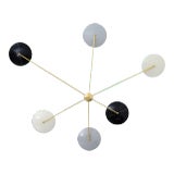 Primavera Nido Lighting Italian Mid Century Design Chandelier For Sale
