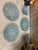 Mid-Century Modern Small Collection of Blue Glass Plates and Bowls- Set of 5 For Sale - Image 3 of 5