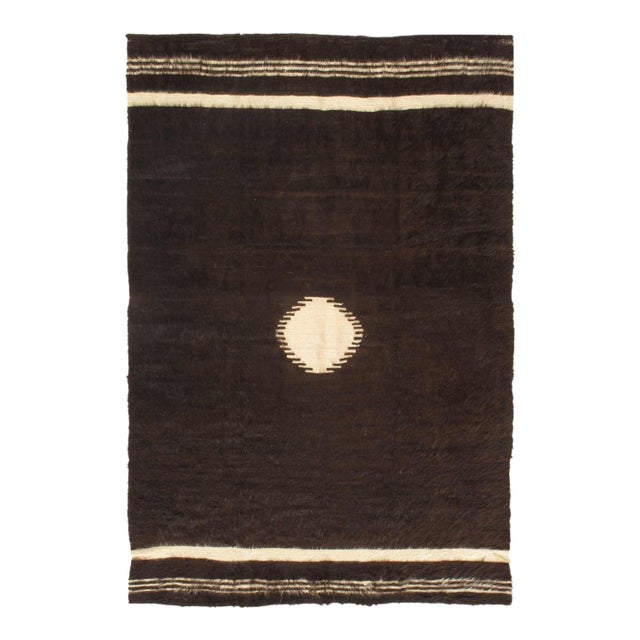 Antique Mohair Wool Navajo Design For Sale