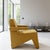Contemporary Cubic Lounge Chair in Oker by Moca For Sale - Image 3 of 4
