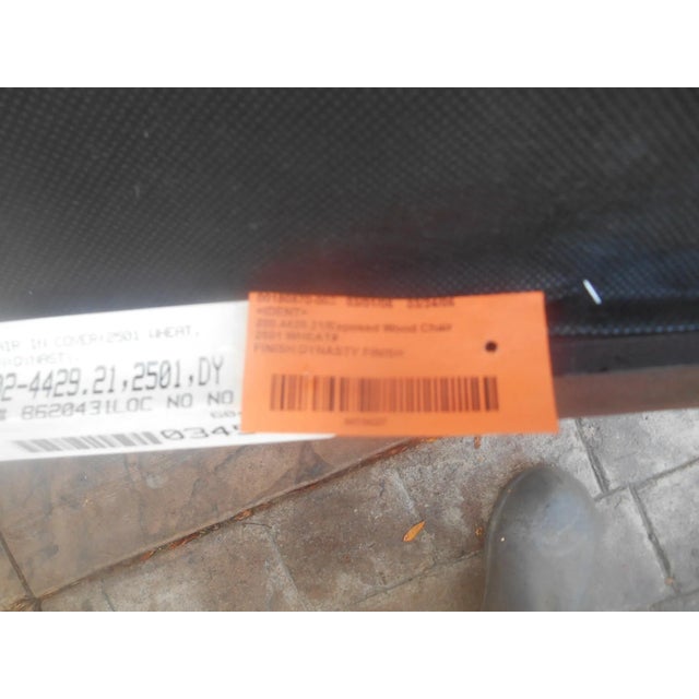 Brown Gorgeous Designer Executive Lounge / Fireside Chairs- Pair For Sale - Image 8 of 9