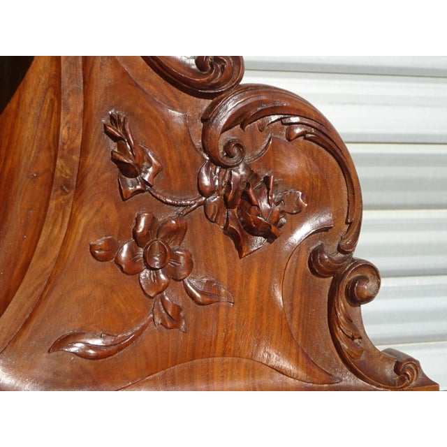 Louis XV Style Walnut Dressing Table, 1890s For Sale - Image 14 of 18