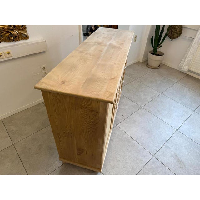 Apothecary Cabinet in Softwood, 1890s For Sale - Image 9 of 11