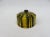 Black & Yellow Enameled Butter Dish with Spray Decoration, 1920s For Sale - Image 4 of 14