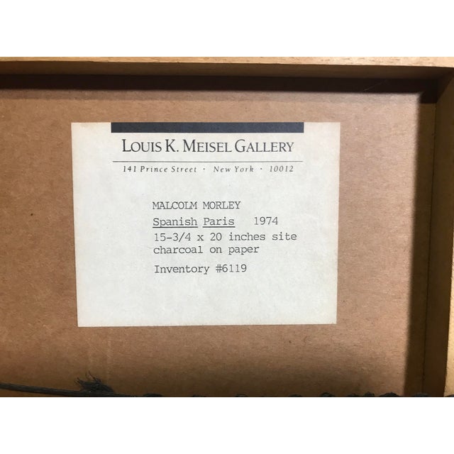 1970s Malcolm Morley "Spanish Paris" 1974 For Sale - Image 5 of 6