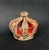Baroque 18th Century Baroque Spanish Religious Crown in Carved Polychrome and Gilt Wood For Sale - Image 3 of 8