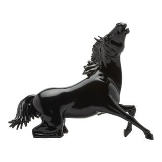 Hand Blown Murano Horse Sculpture For Sale