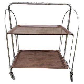 Metal Folding Trolley, 1970s For Sale