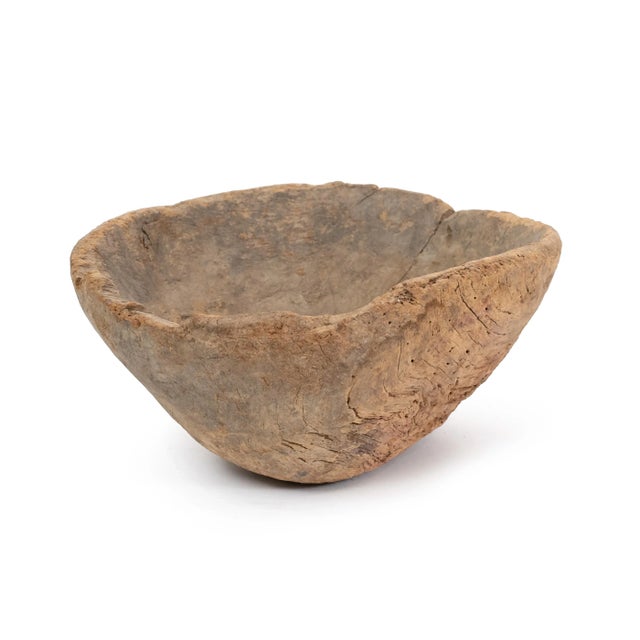 Turkish Turkish Antique Root Bowl For Sale - Image 3 of 11
